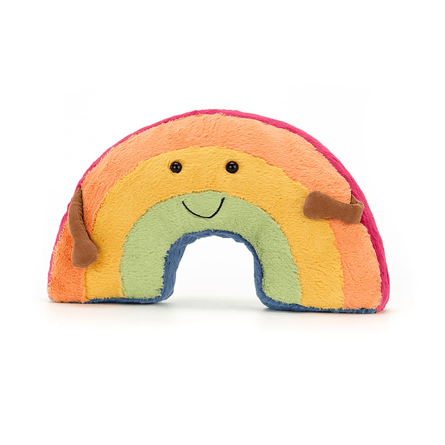 Juguete de peluche Amuseables Rainbow, mediano 12,5 pulgadas