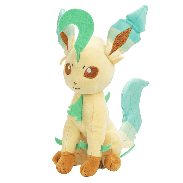 Peluche Leafeon de Pokémon de 8 pulgadas, con licencia ofici