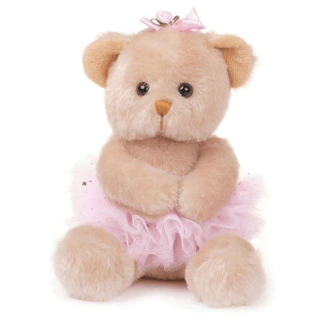 Bella Plush Ballerina Teddy Bear Peluche, 6 pulgadas