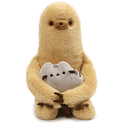 Pusheen con animal de peluche perezoso, juego de 2, 13 pulga