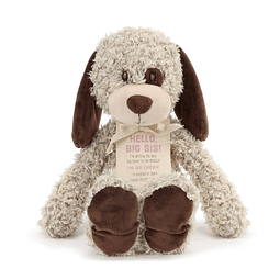 Big Sister Puppy Soft Brown 13 pulgadas Material de felpa Fi