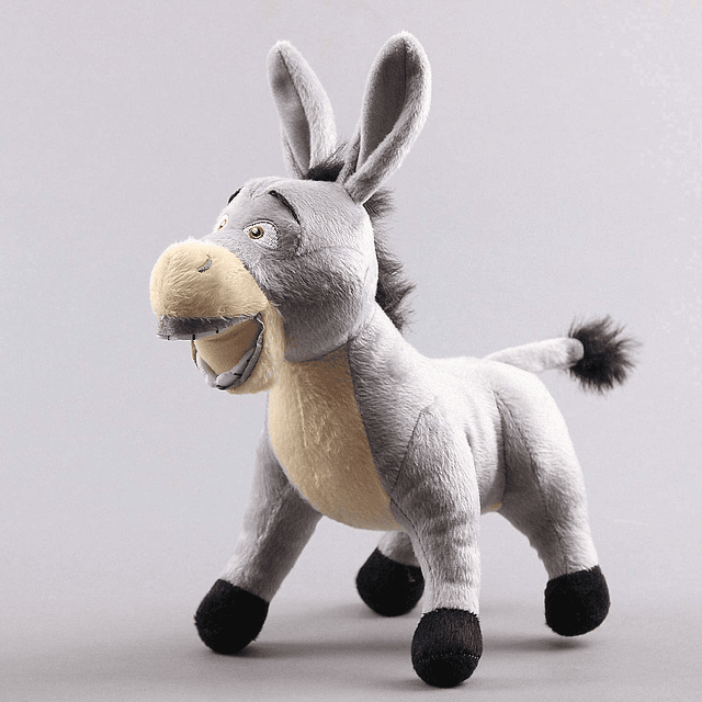 El burro de peluche de 12.0 in de largo, burro de peluche, j