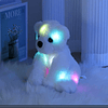 Oso Polar Resplandor Iluminado Animal de Peluche Luz Nocturn