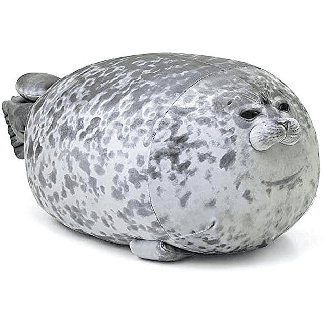 Chubby Blob Seal Juguete de peluche de algodón con diseño d