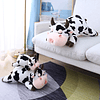 Animales de peluche de vaca, lindo juguete de almohada de fe