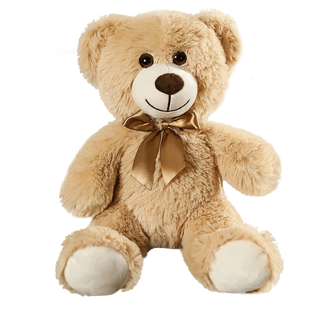 Oso de peluche lindo oso de peluche con lazo juguetes de pel