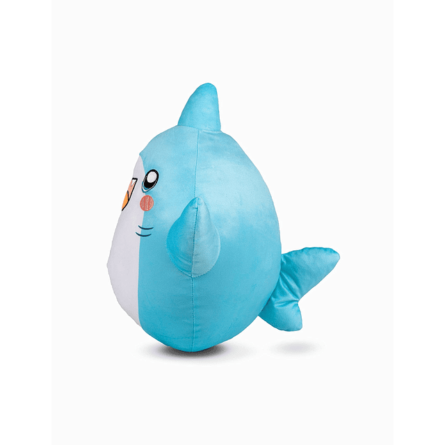 Mercancía oficial Peluche Thicc Shark de 12 pulgadas, peluc