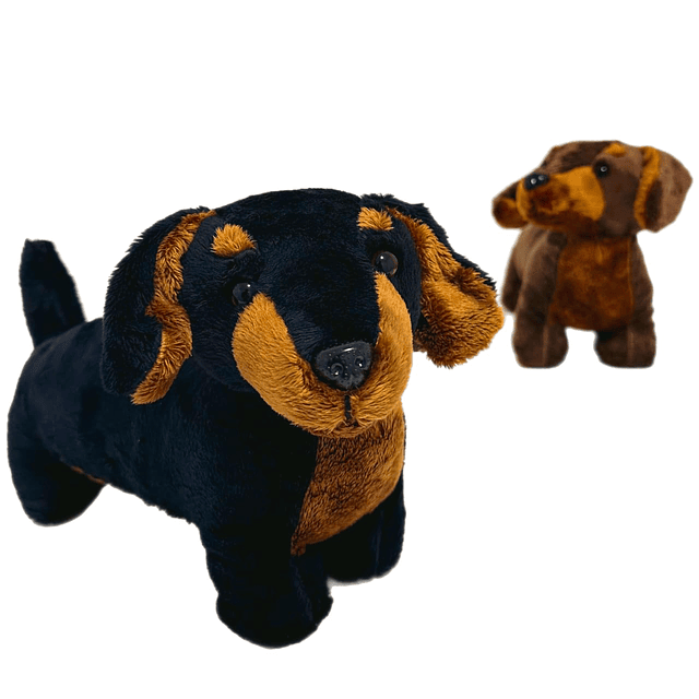 Peluche de perro Weiner de 12 pulgadas