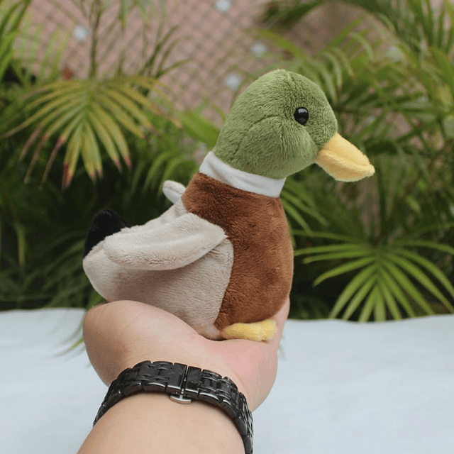 Lindo Pato Mallard Peluche Animal Almohada Juguetes Realista