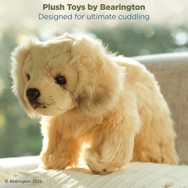 Bearington Goldie The Golden Retriever Animal de peluche, ca