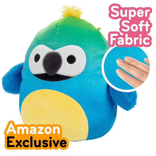 Baptise The Macaw de 10.0 in – Peluche Kellytoy con licencia