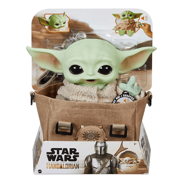 Juguete de peluche Star Wars Grogu de 10 pulgadas, figura de