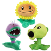 3 PCS PVZ Plush Zombies Plants Sets Toy Peashooter, 1 2 Muñe