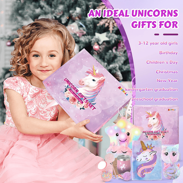 Regalos de unicornios para niñas de 5, 6, 7, 8, 9 y más de 1