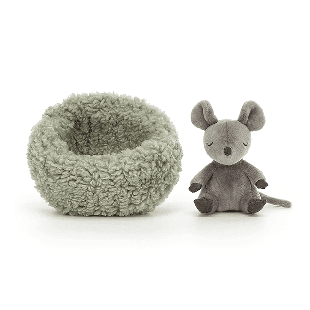 Animal de peluche de ratón hibernante, 5 pulgadas | Juguete