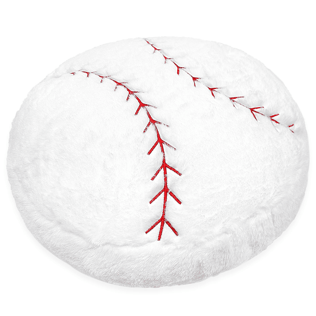 Peluche de béisbol, almohada de béisbol de 18 pulgadas, suav