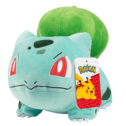 Pokémon Bulbasaur de 8 pulgadas, juguete de peluche, con lic