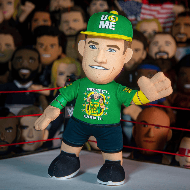 Figura de felpa WWE John Cena UCME de 10 pulgadas: una leyen