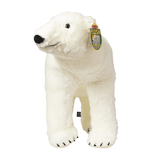 Oso Polar Gigante Juguete de Peluche Realista (3 pies de La