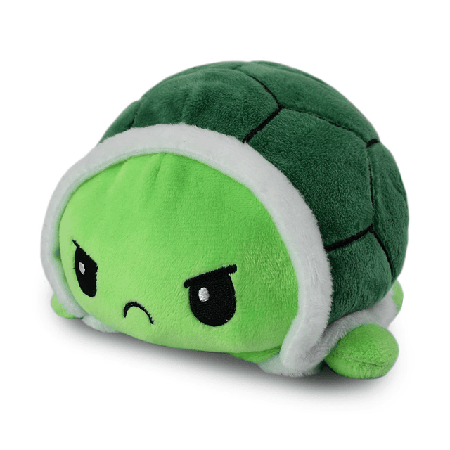 El peluche de tortuga reversible original Verde Lindos an