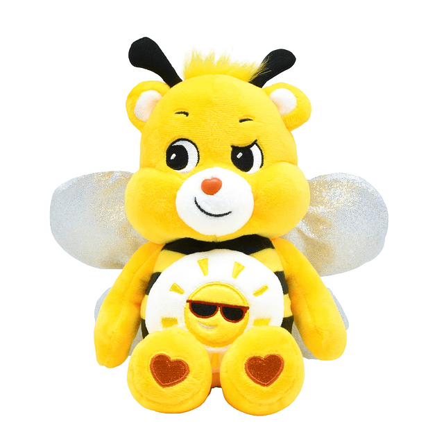 Oso de peluche con temática primaveral, diseño de abeja, tam