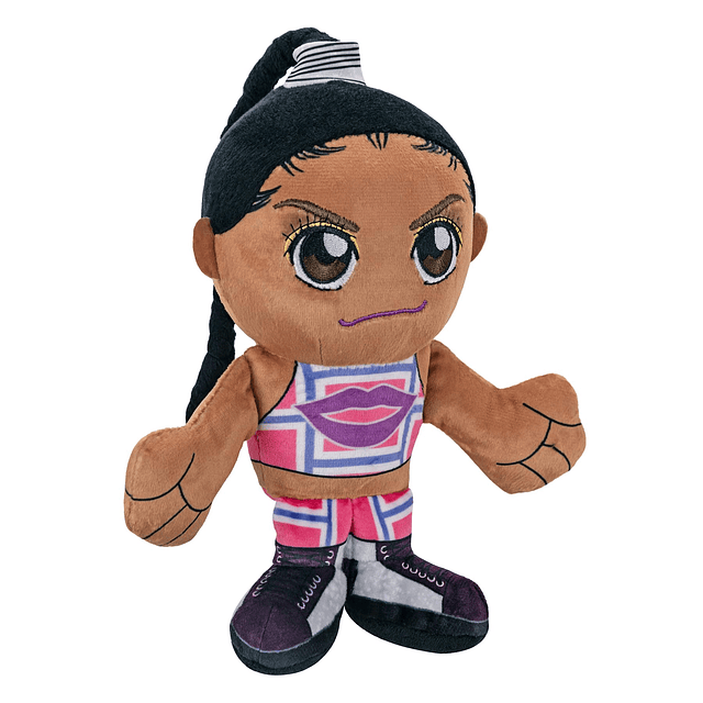 WWE Diva Bianca Belair 8 pulgadas Kuricha Plush Juguete sua