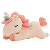 Animales de peluche de unicornio, almohada de peluche suave