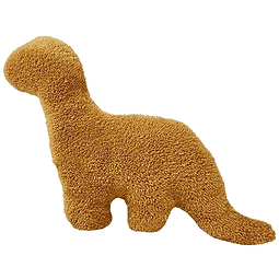 Peluche de pepita de pollo Dino, almohada suave de pepitas d