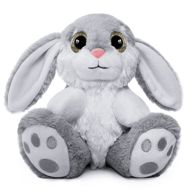 Conejito de peluche de conejo, peluche de conejo de 8.5 pulg