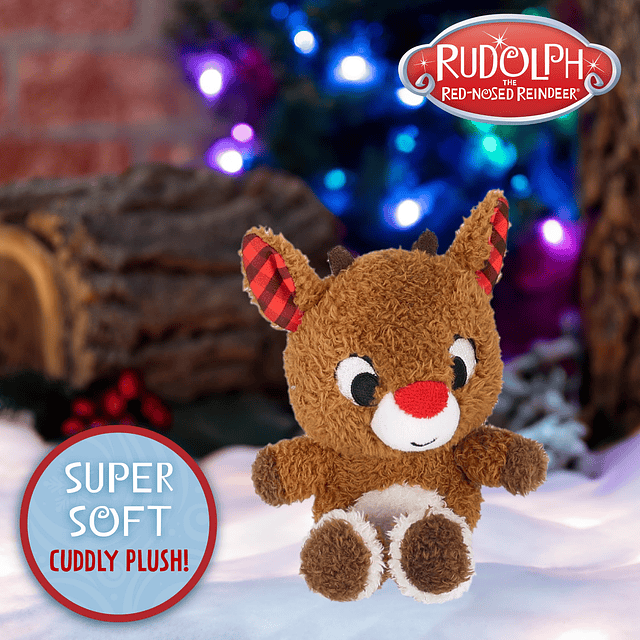 Rudolph, el reno de nariz roja, Cuteeze, juguete de peluche