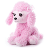 , Lash'z Pink Poodle Peluche, Regalos para niñas, Peluche de