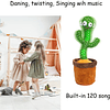 2023 Juguete de cactus bailando Bluetooth Reproduce tus canc