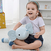 Animales de peluche ponderados, peluche de elefante ponderad