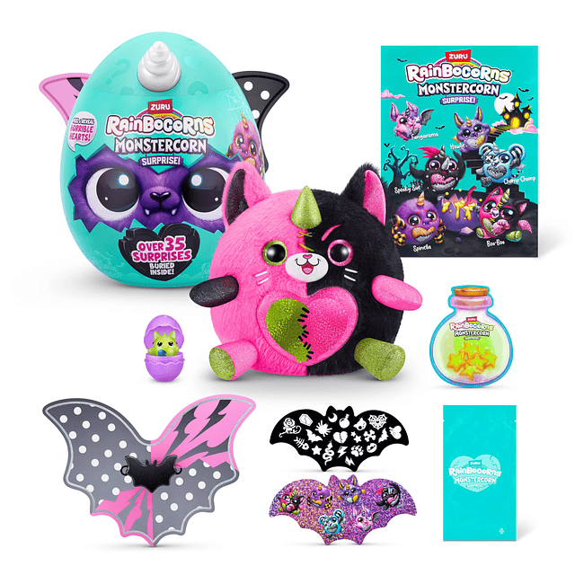 Monstercorn Surprise Cat Peluche Sorpresa para Unboxing, Re