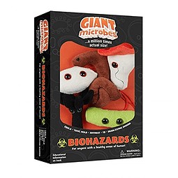 Caja de regalo GIANTmicrobes Biohazards: aprenda sobre la sa