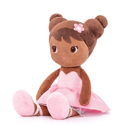 Muñecas afroamericanas para bebés, juguetes de peluche suave