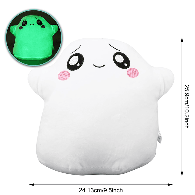 Muñeca de peluche fantasma – Juguete de peluche fluorescente