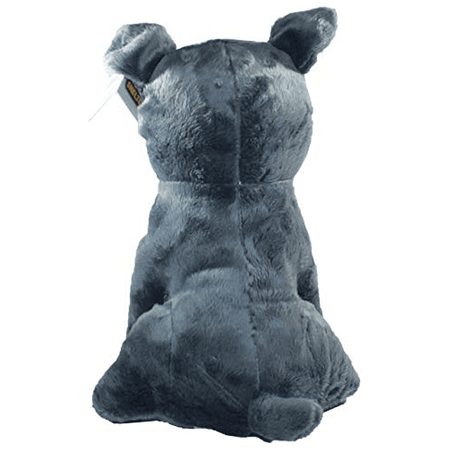 Juguete de peluche Pitbull gris de 10 pulgadas: Magnum Staf