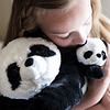 Conjunto de peluche de panda madre y bebé | Animal de peluch