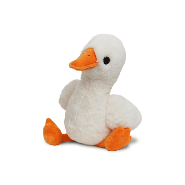 Juguete de peluche de ganso blanco – Peluche de pato de pelu