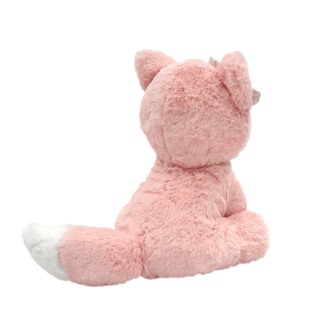 Juguete De Peluche De Zorro Del Bosque Rosa De Felpa Del Árb