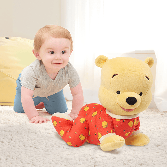 Musical Crawling Pals, Winnie The Pooh, peluche interactivo