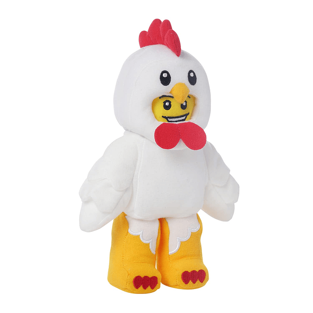 Personaje de peluche Lego Minifigure Chicken Suit Guy de 9 p