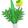 Decoraciones de Sucot, juego de Lulav y Etrog de felpa, jugu