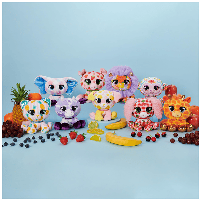 P.Lushes Pets Juicy Jam Collection, animal de peluche de cer