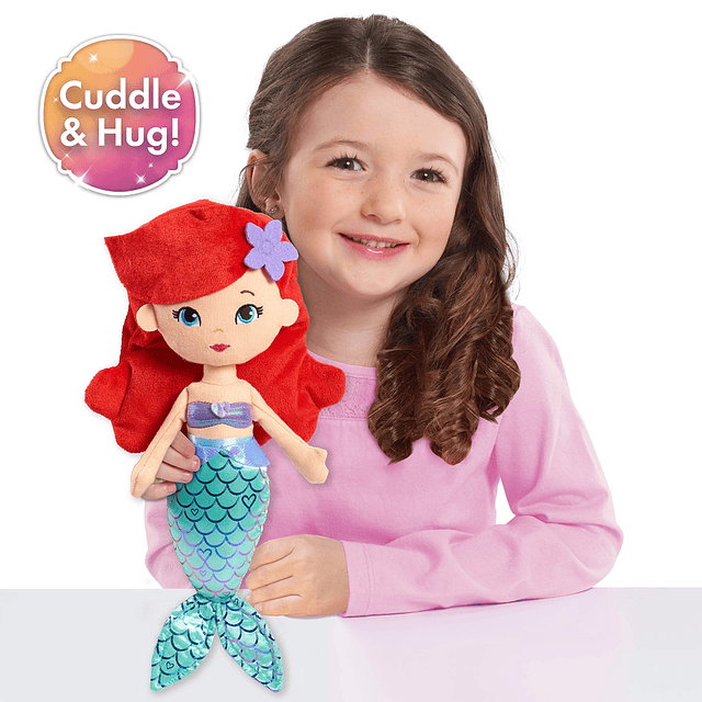 Disney Princess So Sweet Princess Ariel, peluche de 13,5 pul