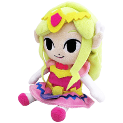 Peluche Legend of Zelda Wind Waker Princess Zelda de 8 pulga