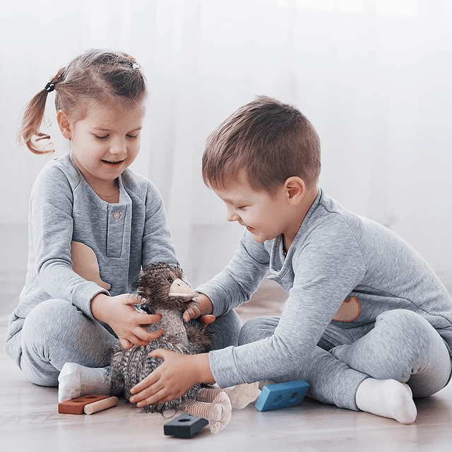 Juguete de peluche Emu para niños, 1 pieza, juguete de avest