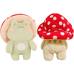 Juguetes de peluche de rana, 10.0 in, linda rana con sombrer