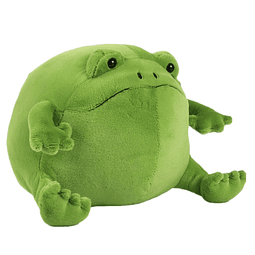 Ricky Rain Frog Peluche de rana de peluche, cuerpo de rana d